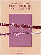 Okadka: Muczynski Robert, Duos For Flute And Clarinet, op. 24