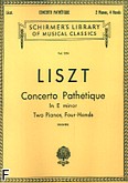 Okładka: Liszt Franz, Koncert fortepianowy 