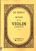 Okładka: Beriot Charles-Auguste de, Metoda gry na skrzypcach z.1