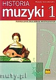 Okładka: Gwizdalanka Danuta, Historia muzyki cz. 1 Podręcznik dla szkół muzycznych: Od antyku do opery barokowej
