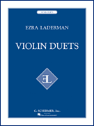 Okładka: Laderman Ezra, Violin duets