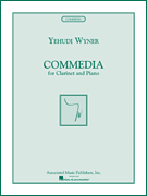 Okładka: Wyner Yehudi, Commedia na klarnet z fortepianem