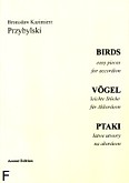 Okładka: Przybylski Bronisław Kazimierz, Ptaki - łatwe utwory na akordeon