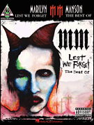 Okładka: Manson Marilyn, Lest We Forget - The Best Of