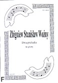 Okładka: Woźny Zbigniew Stanisław, Dwa preludia na gitarę