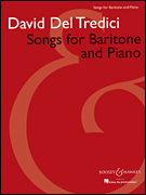 Okładka: Tredici David Del, Songs for Baritone and Piano
