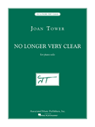 Okładka: Tower Joan, Joan Tower - no longer Very Clear