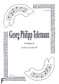 Okładka: Telemann Georg Philipp, Sonata 6 na flet i klarnet B