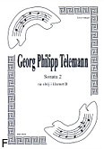 Okładka: Telemann Georg Philipp, Sonata 2 na obój i klarnet B