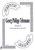 Okładka: Telemann Georg Philipp, Sonata 4 na duet saksofonów altowych