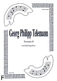 Okładka: Telemann Georg Philipp, Sonata 4 na duet Fg-Fg