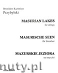 Okładka: Przybylski Bronisław Kazimierz, Mazurskie jeziora na smyczki