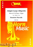 Okładka: Marcello Benedetto, Adagio-Largo-Allegretto