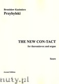 Okładka: Przybylski Bronisław Kazimierz, The new con-tact for thereminvox and organ (score + parts)