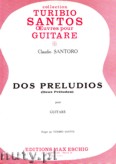 Okładka: Santoro Claudio, Dos Preludios