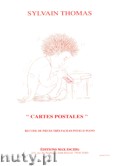 Okładka: Thomas Sylvain, Cartes Postales pour le piano