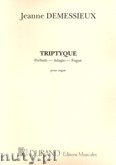 Okładka: Demessieux Jeanne, Triptyque