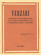 Okładka: Verzari Sandro, Esercizi Sull'Emissione dei Suoni Fondamentali e Armonici Della Tromba