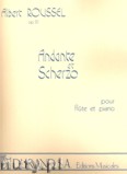 Okadka: Roussel Albert, Andante And Scherzo, Op. 51