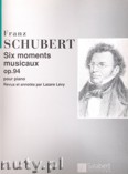 Okładka: Schubert Franz, 6 Moments Musicaux Op. 94