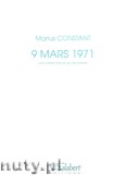 Okładka: Constant Marius, 9 Mars 1971