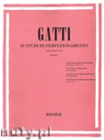 Okładka: Gatti Domenico, 10 Studi Di Perfezionamento per cornetta sola