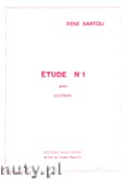 Okładka: Bartoli René, Etude No. 1 pour guitare