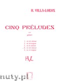 Okładka: Villa-Lobos Heitor, 5 Préludes - No. 4 In E Minor