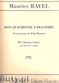 Okładka: Ravel Maurice, Chanson a boire