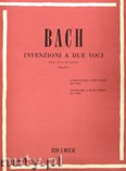 Okładka: Bach Johann Sebastian, Two Part Inventions It/sp/pr Critical Edition