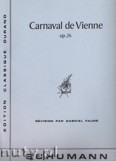 Okładka: Schumann Robert, Carnaval De Vienne, op. 26