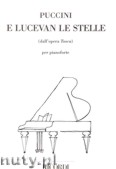 Okadka: Puccini Giacomo, E Lucevan Le Stelle dall' opera Tosca per pianoforte