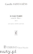 Okładka: Saint-Saëns Camille, O Salutaris, Op. 4