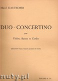 Okładka: Dautremer Marcel, Duo - Concertino