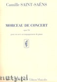 Okadka: Saint-Sans Camille, Morceau De Concert, Op. 94