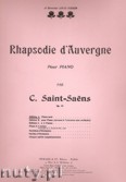 Okadka: Saint-Sans Camille, Rhapsodie Auvergne, op. 73