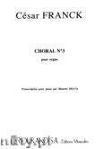 Okadka: Franck Csar, Choral No. 3