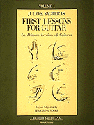 Okładka: Sagreras Julio S., First Lesson For Guitar - Volume 1