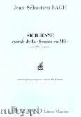 Okładka: Bach Johann Sebastian, Sicilienne In G Minor - extrait de la 
