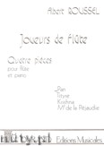 Okadka: Roussel Albert, Pan, Op. 27, No. 1 for Flute and Piano