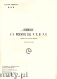 Okładka: Debussy Claude, Hommage a S. Pickwick Esq.