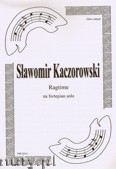 Okadka: Kaczorowski Sawomir, Ragtime na fortepian solo