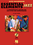 Okadka: Steinel Mike, Essential Elements For Jazz Ensemble for Alto Saxophone