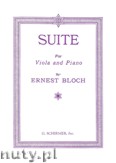 Okładka: Bloch Ernest, Suite for Viola and Piano