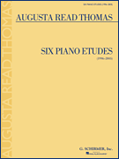 Okładka: Thomas Augusta Read, Six Piano Etudes