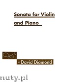 Okładka: Diamond David, Sonata No. 1 for Violin and Piano