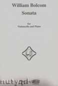 Okładka: Bolcom William, Sonata for Violincello and Piano