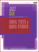 Okładka: , Jazz Sax Aural Tests and Quick Studies (Alto Sax / Tenor Sax)