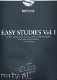 Okładka: Dancla Charles, Kayser Heinrich Ernst, Sitt Hans, Wohlfahrt Franz, Easy Studies (1st Position), Volume 1 For Violin And Orchestra