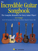 Okładka: , The Incredible Guitar Songbook